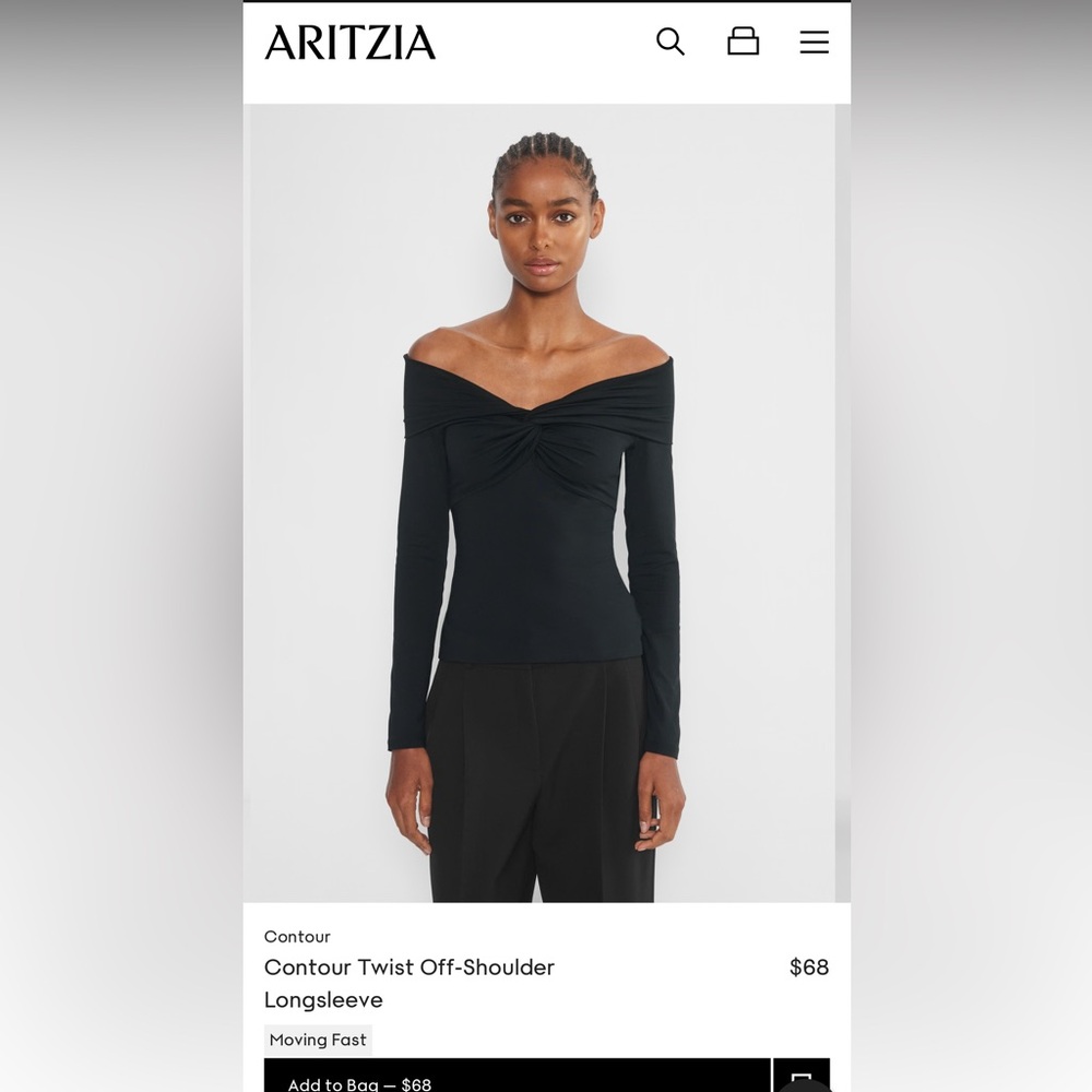 Aritzia contour top